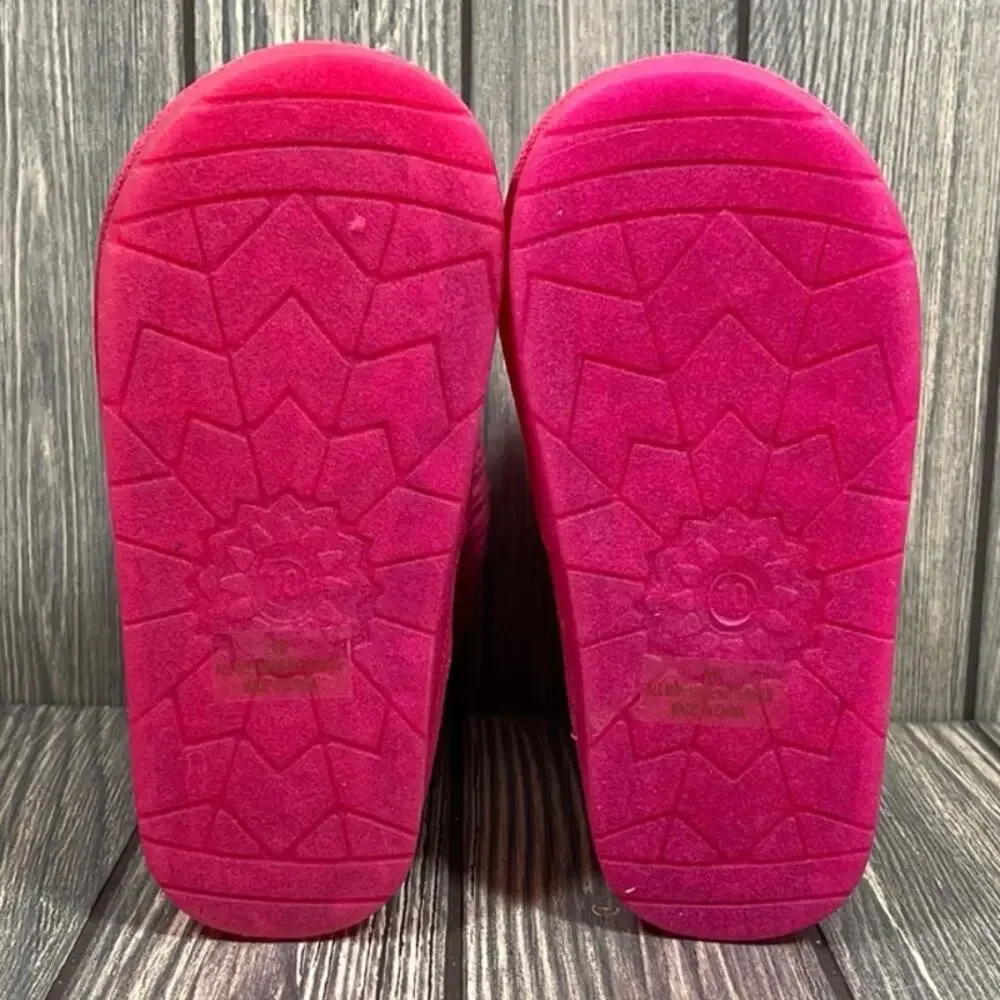 Bebe Girls Pink Boots Winter Warm Cable Knit‎ Sweater Mid Calf Youth 10